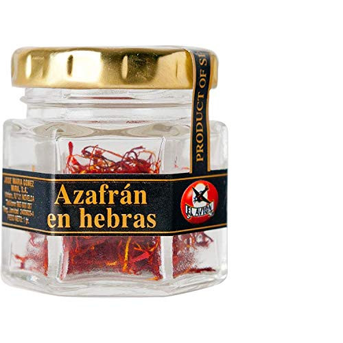 Spanish Saffron Threads 1g. by El Avion